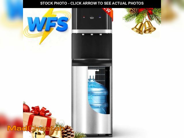 Lot 74-12834114 - Patiosunny Bottom Loading 304 Stainless Steel  Water Cooler Dispenser for 5 Gallon Bottles, Water Co...