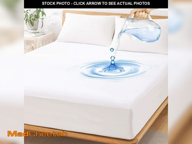 Lot 74-12607654 - Softhour 2 Pack Twin XL Size Premium Waterproof Mattress Protector,Soft Breathable College Dorm Pad ...