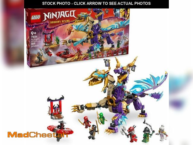 Lot 74-13044954 - LEGO NINJAGO Arc Dragon of Focus Battle Playset - Kids Toy for Ages 9 and Up - Birthday Gift Idea fo...