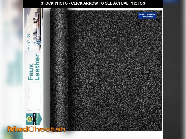 Lot 74-13836184 - No Creasing-Leather Fabric, Faux Leather, Vinyl Fabric, for Upholstery Crafts, DIY Sewings, Sofa, Ha...