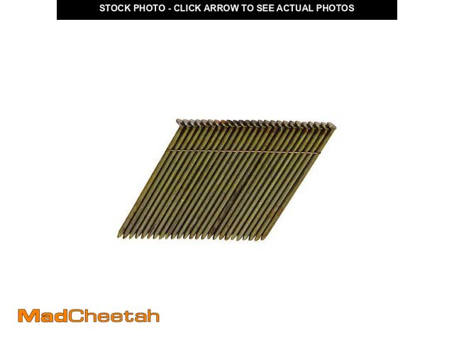 Lot 74-12791362 - DEWALT 3-1/4 in. x 0.120 in. Wire Collated Steel Framing Nails (2,000 per Box) - UNUSED