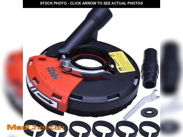 Lot 74-12216567 - HERZO Universal Surface Grinding Dust Shroud for 7 Inch Angle Grinder Grinding Task - USED