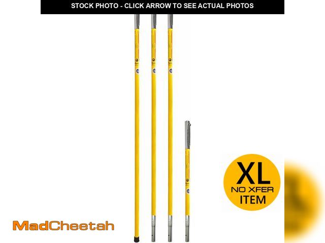 Lot 74-12762943 - Jameson FG-6/3F Fiberglass Pole Set - USED