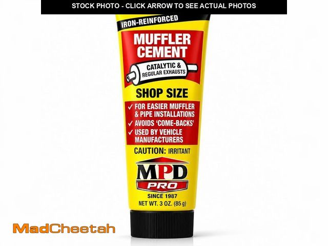 Lot 74-14062522 - MPD Muffler Cement Putty Ã¢â¬â 16 oz | Seals Exhaust Leaks, Cracks &amp; Holes | Heat Resistant U...