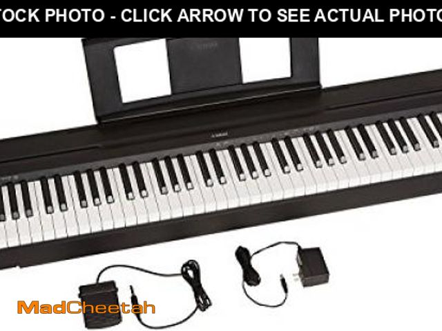 Lot 74-12168020 - YAMAHA P71 88-Key Weighted Action Digital Piano with Sustain Pedal and Power Supply (Amazon-Exclusiv...