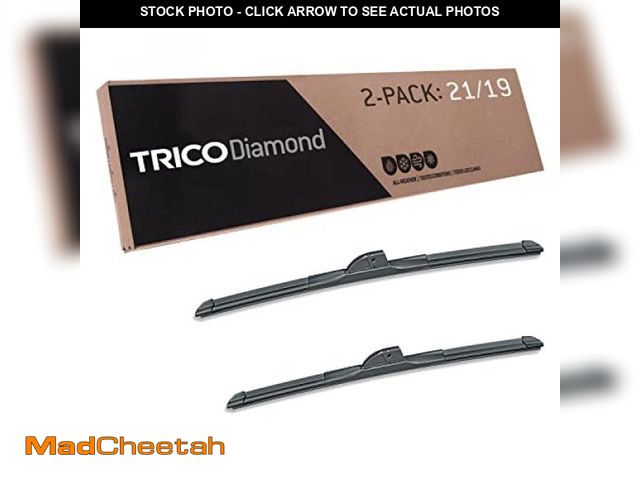 Lot 74-12399396 - TRICO Diamond 21" + 19" Premium Automotive Replacement Windshield Wiper Blades (Set of 2), Passenger...