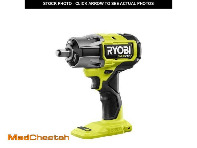 Lot 74-14437461 - RYOBI ONE+ HP 18V Brushless Cordless 4-Mode 1/2 in. Impact Wrench (Tool Only) - UNUSED