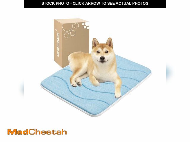 Lot 74-14429263 - MICROCOSMOS 0.8" Thick Cooling Dog Foam Pad &amp; Summer Pet Sleeping Mat, Machine Washable, Materia...