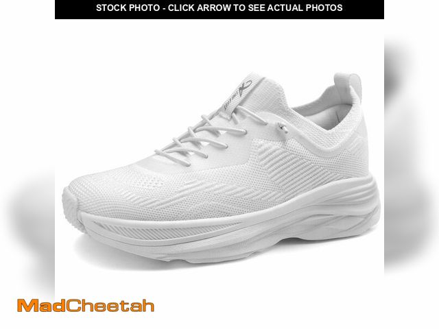 Lot 74-12709451 - Athlefit Women's Slip On Walking Tennis Shoes Hands Free Non sllip Lightweight Breathable Gym Workou...