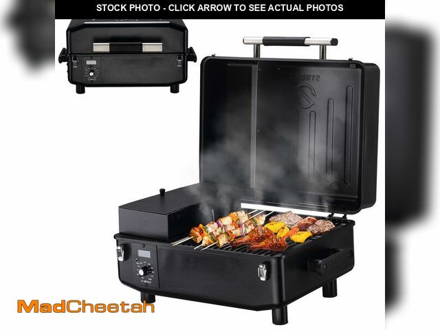 Lot 74-12662695 - Z GRILLS 200A Table Top Wood Pellet Grill, Pellet Smoker with PID V2.1 Controller, Meat Probes, 202 ...