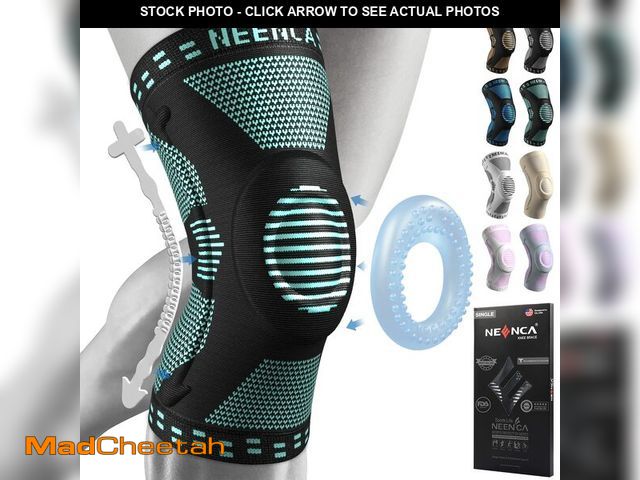 Lot 74-12715254 - NEENCA Knee Brace for Women &amp; Men, Medical Knee Support with Patella Pad &amp; Side Stabilizers,...