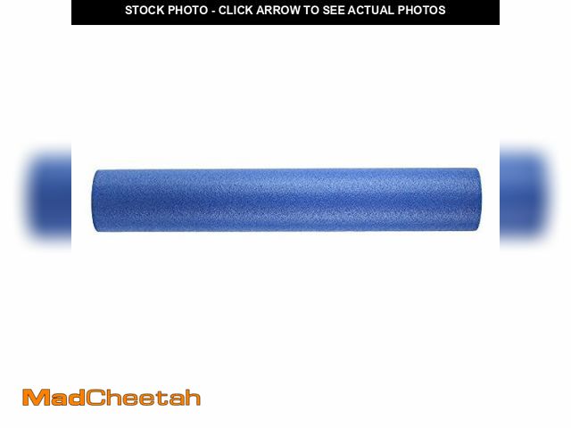 Lot 74-12632868 - CanDo Blue PE Foam Rollers for Fitness, Exercise Muscle Restoration, Massage Therapy, Sport Recovery...