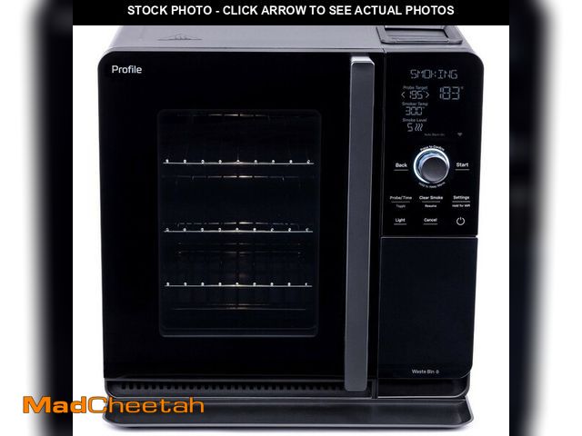 Lot 74-12689021 - GE Appliances Profile Smart Indoor Smoker - UNUSED