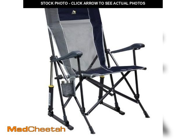 Lot 74-12158334 - GCI Outdoor RoadTrip Rocker Foldable Rocking Camp Chair - UNUSED