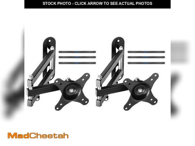 Lot 74-12442872 - Suptek TV Wall Mount Swivel Tilt Rotation Full Motion Adjustable Articulating for Most 15-32 inch LE...