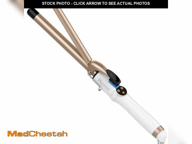 Lot 74-13711397 - 3/4 Inch Curling Iron Professional, Ceramic Tourmaline Curl Wand Barrel, Hair Curler Iron for Short ...