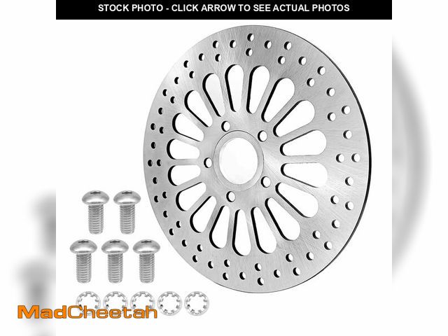 Lot 74-13620716 - 1 Piece 11.5''Rear Brake Rotor for Harley Davidson Touring Sportster Dyna and Early Super Glide Soft...