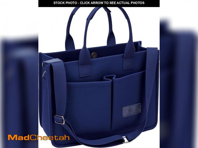 Lot 74-12332798 - Tote Bag for Women With Compartments and Pockets,Large Canvas Tote Women's Purse Crossbody Bags Work...