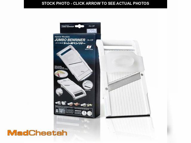 Lot 74-13566843 - Benriner Mandoline Slicer Parent (White - Jumbo Slicer) - UNUSED