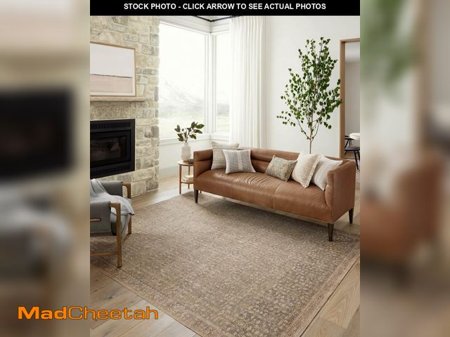 Lot 74-12538314 - Loloi Angela Rose Aubrey Collection AUB-04 Sage/Bark 8'-3" x 11'-3", .19" Pile Height, Area Rug - UN...