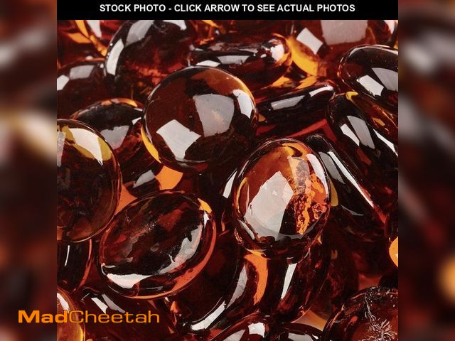 Lot 74-14438961 - 10 lbs. High Desert Fire Glass Beads for Indoor and Outdoor Fire Pits or Fireplaces - UNUSED