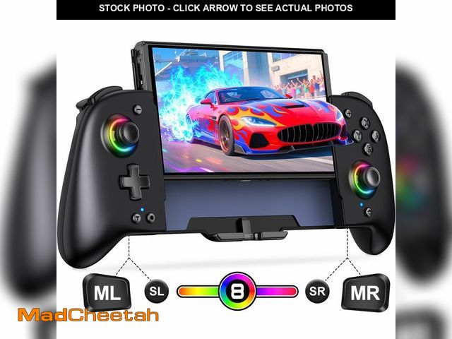 Lot 74-14380711 - Gammeefy Switch Controller Ã¢â¬â Hall Effect Joysticks &amp; Enhanced Grip Ã¢â¬â One Piece Swi...