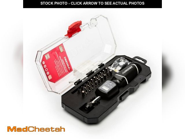 Lot 74-12988986 - *DIRTY/BROKEN HANDLE* Husky 8-40 in./lbs. 1/4 in. Drive Electronic Torque Screwdriver *DIRTY/BROKEN ...