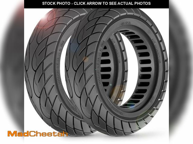 Lot 74-12266773 - BANGTING 1-Pack 10x2.125 Tubeless Scooter Tires - Fits Models: 8.5x2.0, 8ÃâÃx2, 50-75-6.1, 10x2....