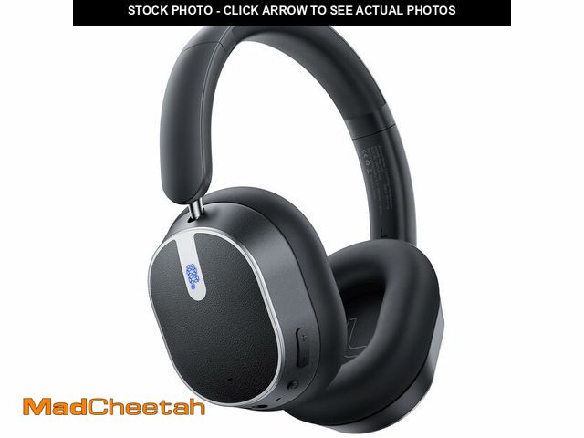 Lot 74-14298134 - Hybrid Active Noise Cancelling Headphones, 120H Playtime Bluetooth Over Ear Headphones, Bluetooth 6....