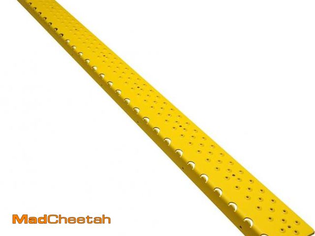 Lot 74-12399091 - (BENT) HandiTreads NSN122748YLB Handi-Treads Non Slip Aluminum, Powder Coated Safety Yellow, 2.75" x...