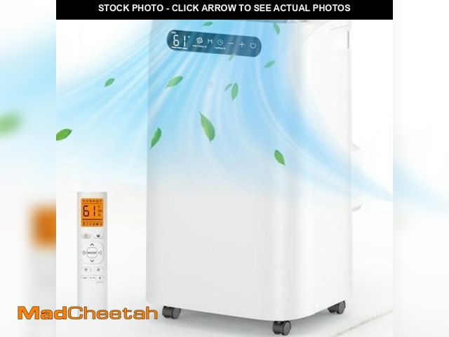 Lot 74-12224542 - Fosawd 10000 BTU (14000 BTU ASHRAE) Portable Air Conditioner Cools up to 700sq.ft  Fan  LCD Remote -...