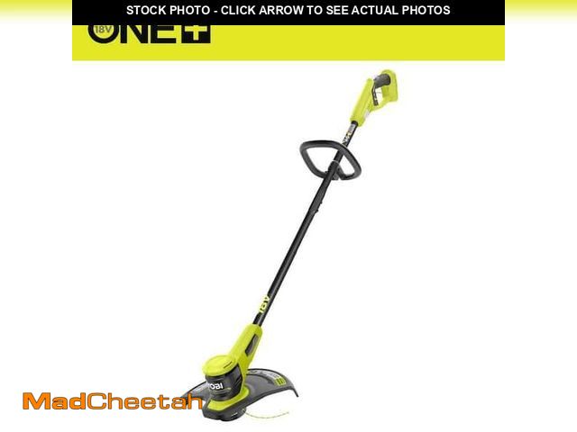 Lot 74-11817497 - ONE+ 18V 13 in. Cordless Battery String Trimmer (Tool Only)(MISSING SCREW FOR HANDLE)  - UNUSED