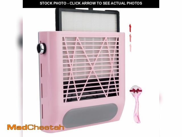 Lot 74-12601541 - CoFashion Nail Dust Collector for Acrylic Nails Vacuum Machine, 80W Adjustable Vacuum, Electric Nail...