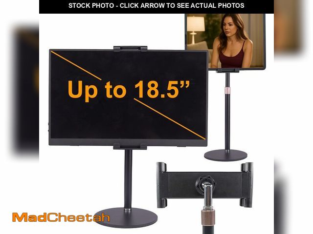 Lot 74-13960295 - FeeLazy Portable Monitor Stand Tablet Stand for Desk Kindle Holder with Metal Disk, Telescopic Pole ...