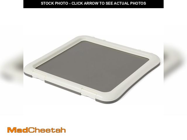 Lot 74-13041888 - Basics Dog Training Pad Holder,Secured Latches,Extra Thick and Non-Slip, Recycled Plastic, 24 inch, ...