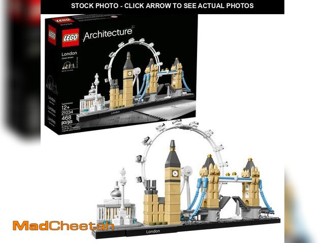 Lot 74-14477858 - LEGO Architecture London Skyline Collection 21034 Building Set Model Kit and Gift for Kids and Adult...