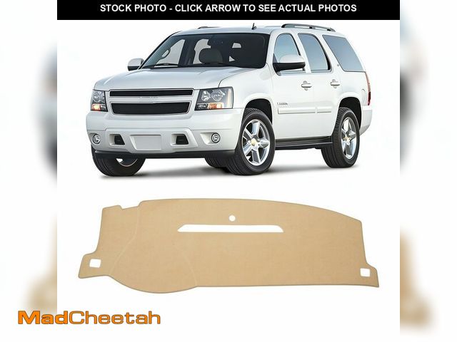 Lot 74-14061348 - KUST Beige Dash Cover Compatible with 2007-13 Chevy Silverado 1500 2500 3500 LTZ/Avalanche/GMC Sierr...