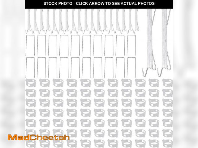 Lot 74-12322541 - 20PCS Tomato Hooks With String, 20PCS Garden Stakes, 200PCS Support Clips, 22.96ft Twine - Prevent P...