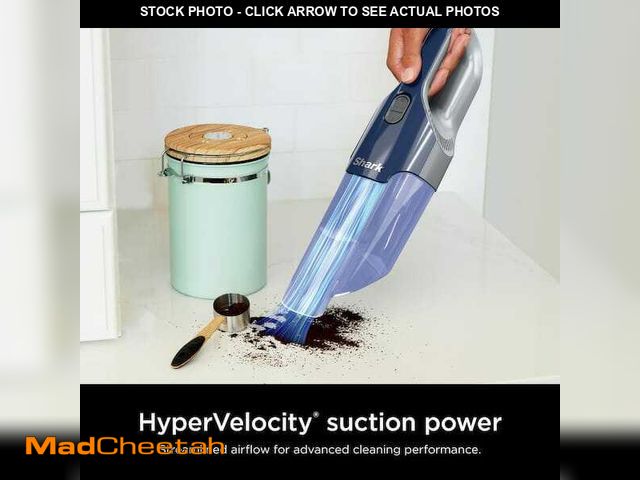 Lot 74-12692636 - Shark Cyclone PET Bagless Cordless Washable Filter Handheld Vacuum with Pet Hair Tool HyperVelocity ...