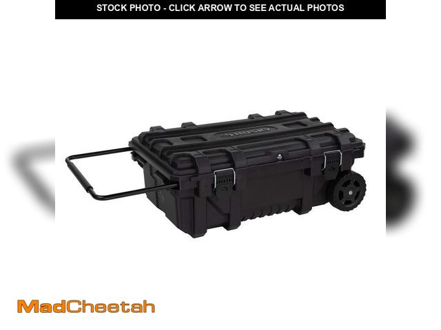 Lot 74-12690482 - 36.5 in. Black Heavy Duty Medium Rolling Toolbox with Keyed Lock - UNUSED