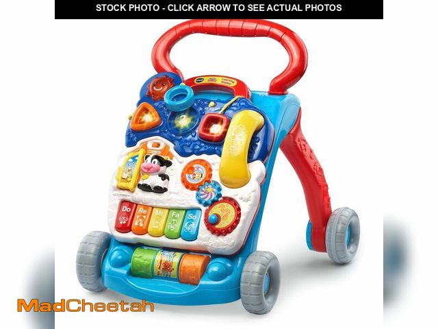 Lot 74-14305283 - VTech Sit-to-Stand Learning Walker (Frustration Free Packaging), Blue - UNUSED