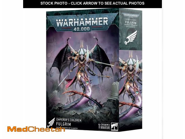 Lot 74-14059628 - Games Workshop Warhammer 40,000 Emperors Children Fulgrim Daemon Primarch of Slaanesh Model - UNUSED
