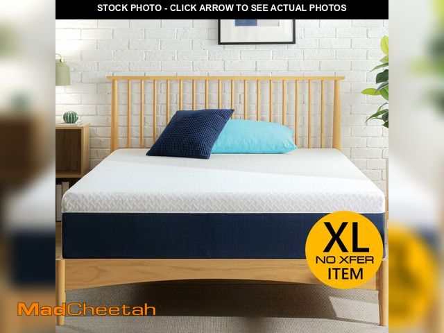 Lot 74-12762821 - ZINUS 12 Inch Queen Cooling Comfort Hybrid Mattress [New Version], Fiberglass Free, Medium Firm Feel...