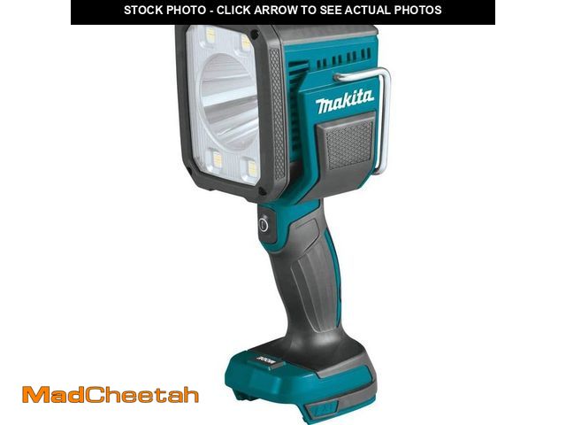 Lot 74-14468158 - *DIRTY/SCRATCHED* Makita 18V LXT Lithium-Ion Cordless L.E.D. Flashlight / Spotlight (Light Only) DML...