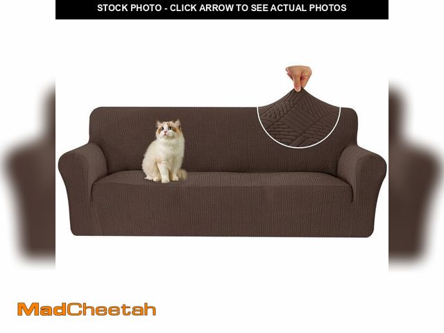 Lot 74-14146325 - CYCMACO Stretch Sofa Covers for 3 Cushion Couch, Sofa Covers for Pets Washable Sofa Protector, 3 Sea...