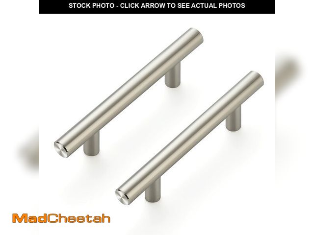 Lot 74-14152121 - Ravinte 30 Pack 5'' Cabinet Pulls Brushed Nickel Stainless Steel Kitchen Drawer Pulls Cabinet Handle...