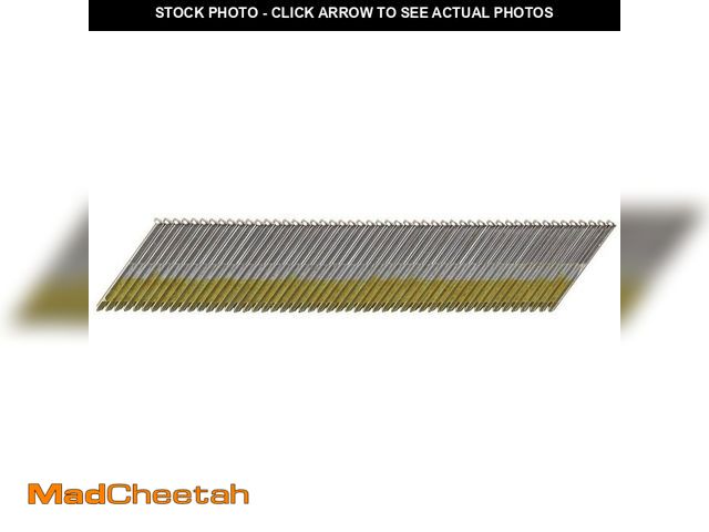Lot 74-14467736 - *USED* DEWALT 1-1/2 in. x 15-Gauge Bright Finish Angled Nails (2500 Per Box) DCA15150-2 *USED*  - UN...