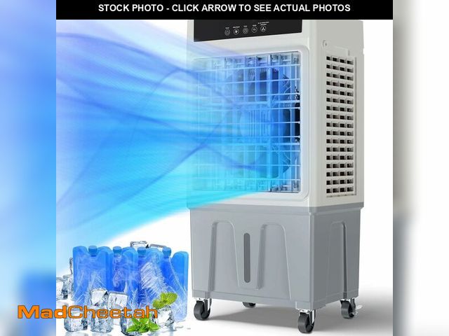 Lot 74-13108164 - Windowless Swamp Cooler, 3 in 1 Evaporative Portable Air Conditioner with Remote - UNUSED