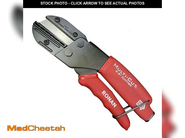 Lot 74-14052365 - Ronan Multi-Cut Industrial Cutter Ã¢â¬â Heavy-Duty Blade for Plastic, Rubber, Wood, Leather &amp;...