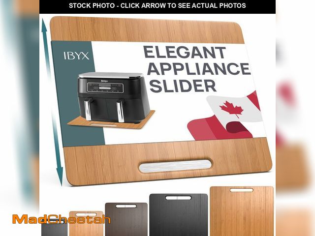 Lot 74-12973408 - Ibyx Elegant Sliding Tray for Your Coffee Maker &amp; Heavy Kitchen Appliances - Sturdy, Slides Easi...